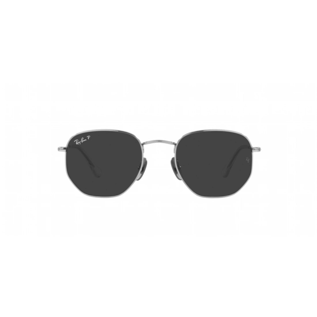 OCCHIALE DA SOLE UNISEX RAY-BAN RB 8148 HEXAGONAL 920948 D'ARGENTO CALIBRO 51