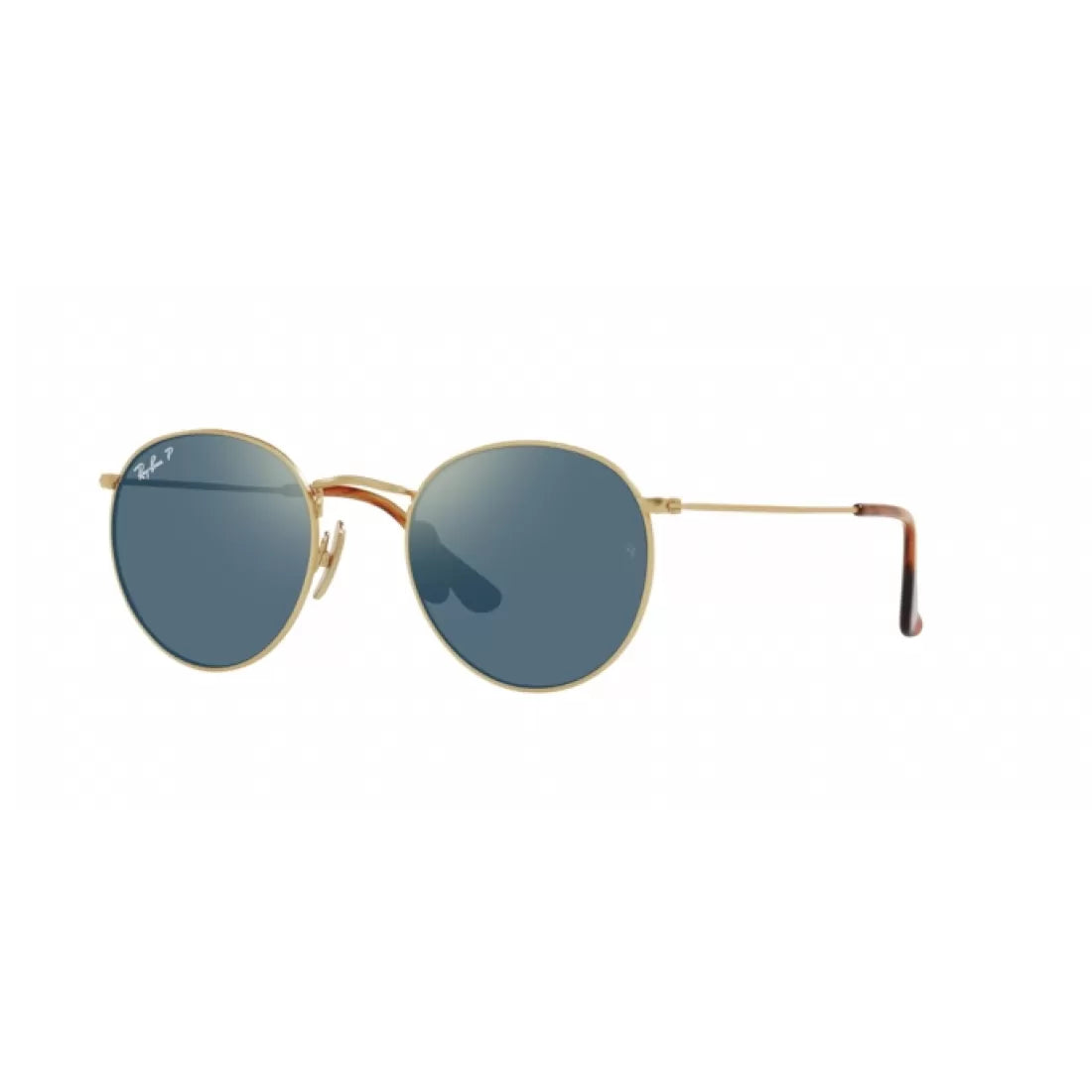 OCCHIALE DA SOLE UNISEX RAY-BAN RB 8247 ROUND 9217T0 ORO SPAZZOLATO DEMIGLOSS CALIBRO 47