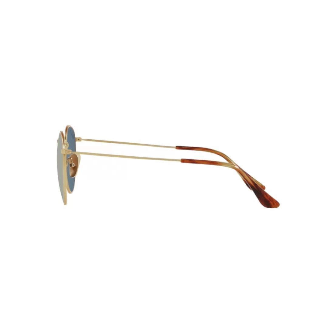 OCCHIALE DA SOLE UNISEX RAY-BAN RB 8247 ROUND 9217T0 ORO SPAZZOLATO DEMIGLOSS CALIBRO 47
