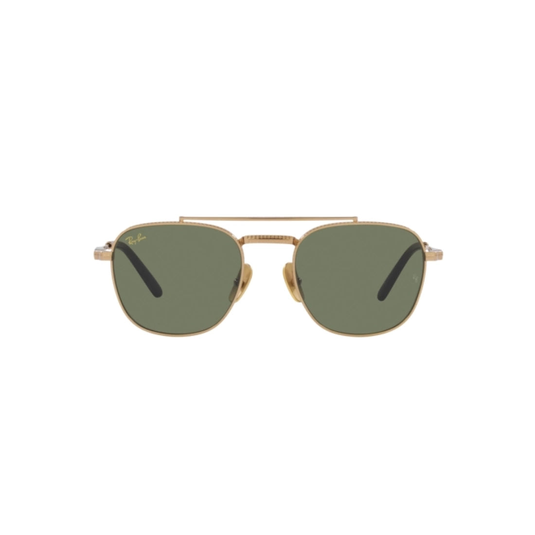 OCCHIALE DA SOLE UNISEX RAY-BAN RB 8258 FRANK II TITANIUM 313852 ORO CALIBRO 51