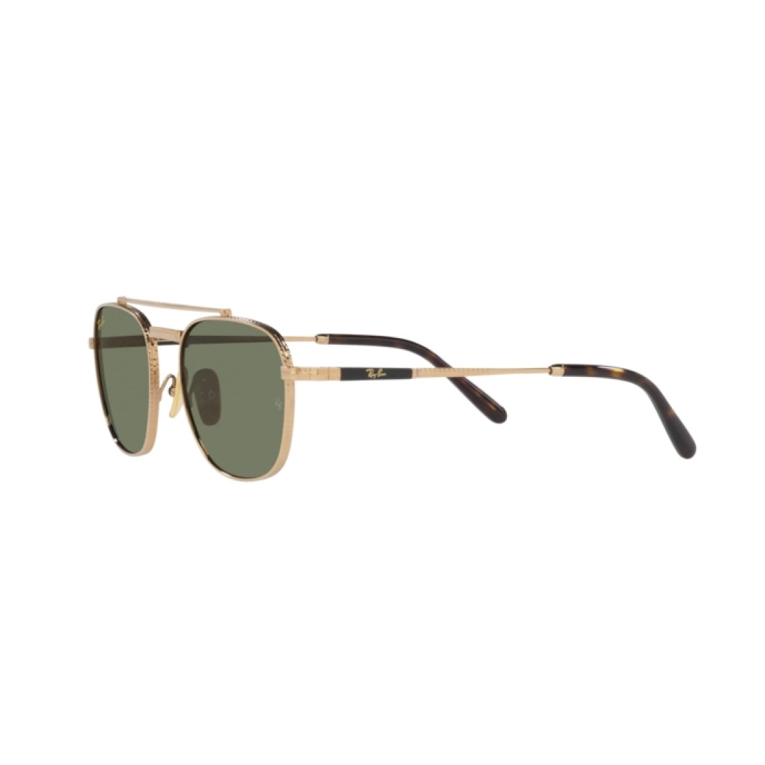 OCCHIALE DA SOLE UNISEX RAY-BAN RB 8258 FRANK II TITANIUM 313852 ORO CALIBRO 51