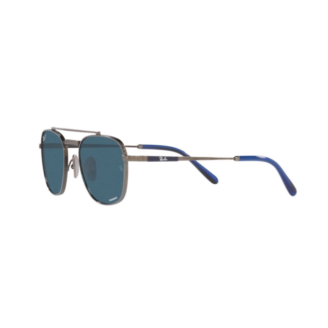 OCCHIALE DA SOLE UNISEX Ray-Ban RB 8258 Frank Ii Titanium 3142S2 Canna Di Fucile CALIBRO 51