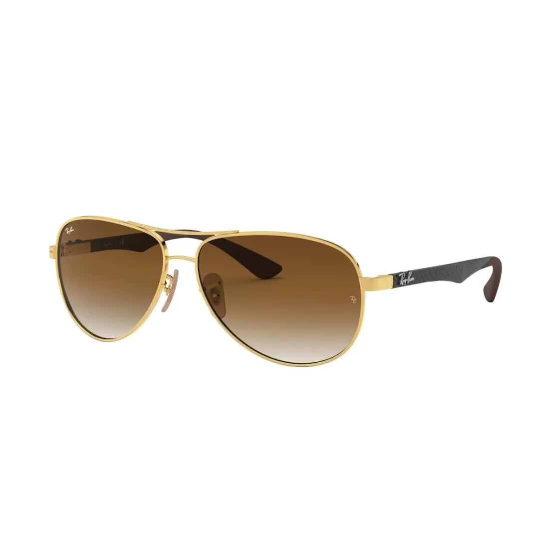 OCCHIALE DA SOLE UOMO RAY-BAN RB 8313 CARBON FIBRE 001/51 ARISTA CALIBRO 58