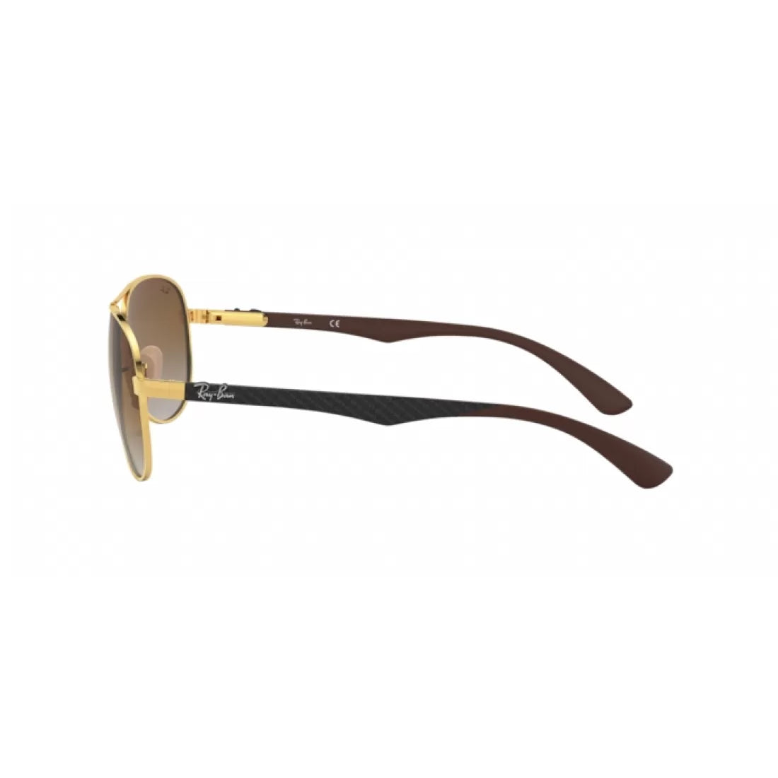 OCCHIALE DA SOLE UOMO RAY-BAN RB 8313 CARBON FIBRE 001/51 ARISTA CALIBRO 58