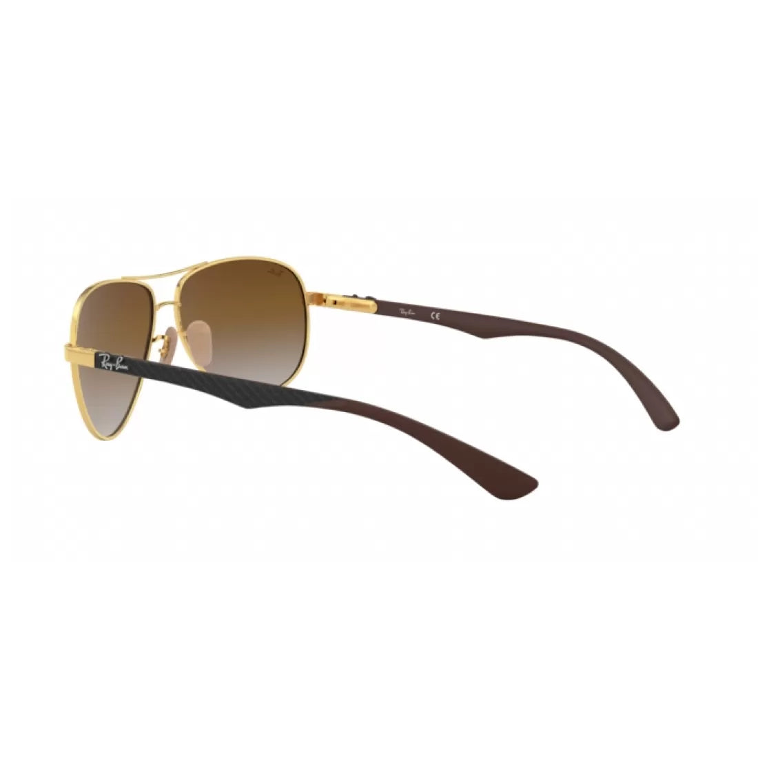 OCCHIALE DA SOLE UOMO RAY-BAN RB 8313 CARBON FIBRE 001/51 ARISTA CALIBRO 58