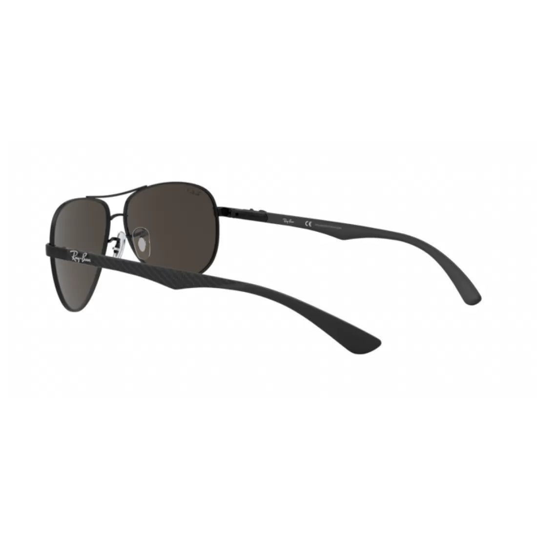 OCCHIALE DA SOLE UOMO RAY-BAN RB 8313 CARBON FIBRE 002/K7 NERO LUCIDO