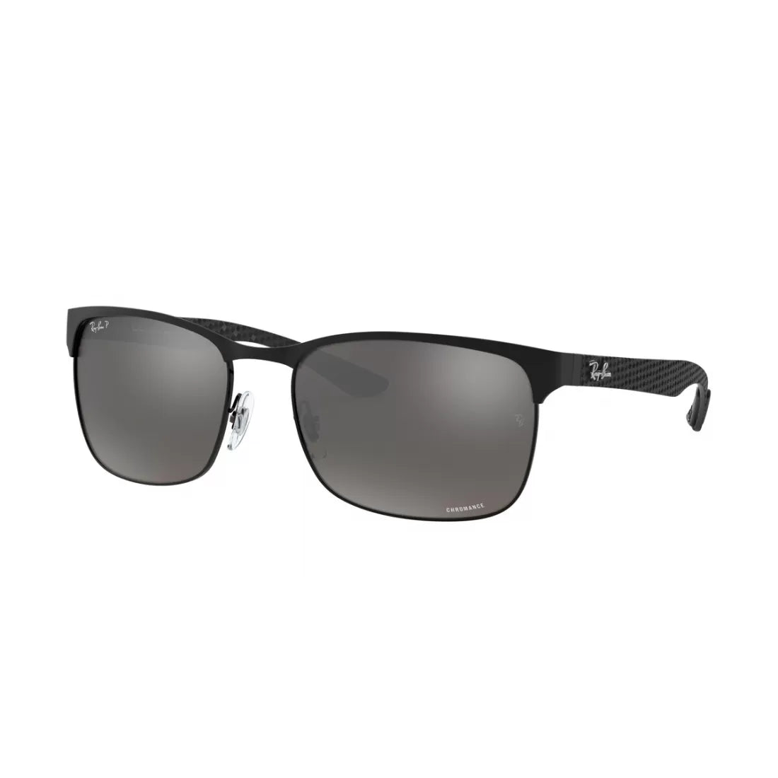 OCCHIALE DA SOLE UOMO RAY-BAN RB 8319CH - 186/5J TOP NERO SU NERO OPACO