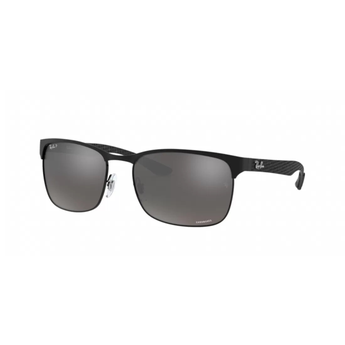 OCCHIALE DA SOLE UOMO RAY-BAN RB 8319CH - 186/5J TOP NERO SU NERO OPACO