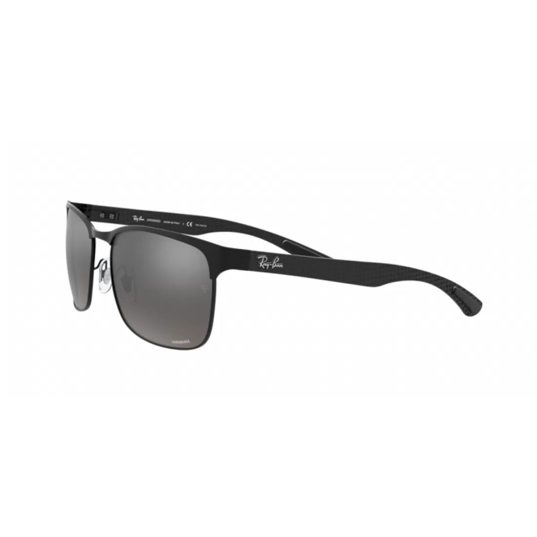 OCCHIALE DA SOLE UOMO RAY-BAN RB 8319CH - 186/5J TOP NERO SU NERO OPACO