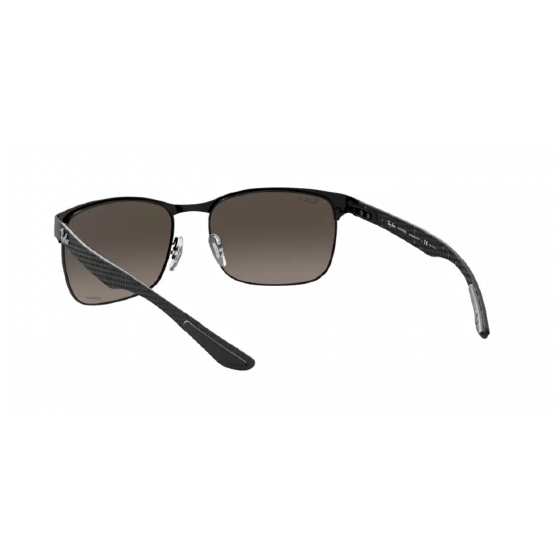 OCCHIALE DA SOLE UOMO RAY-BAN RB 8319CH - 186/5J TOP NERO SU NERO OPACO