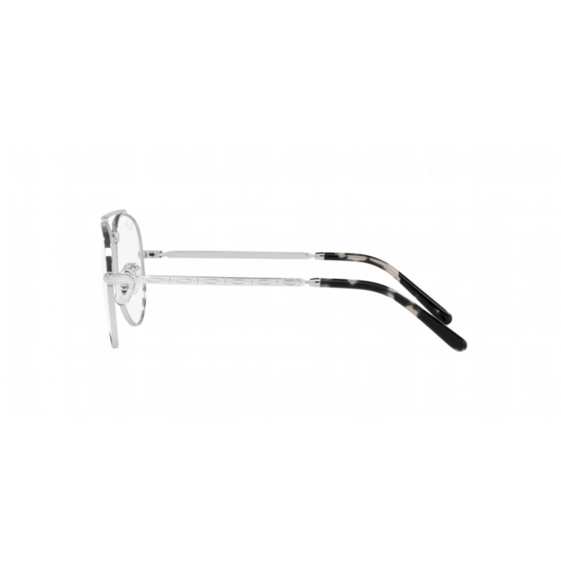 OCCHIALE DA VISTA UNISEX RAY-BAN RX 3625V NEW AVIATOR 2501 D'ARGENTO CALIBRO 55