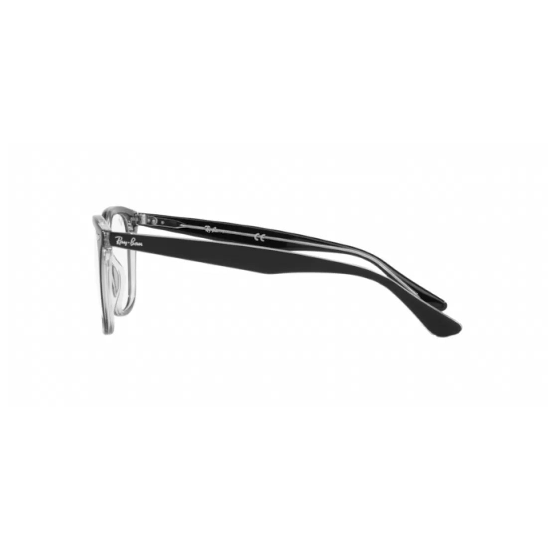 OCCHIALE DA VISTA UNISEX RAY-BAN RX 4362V - 2034 NERO SU TRASPARENTE CALIBRO 51
