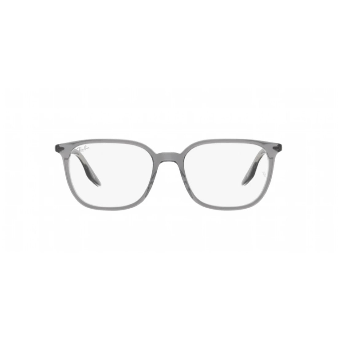 OCCHIALE DA VISTA UNISEX RAY-BAN RX 5406 - 8111 GRIGIO SU TRASPARENTE CALIBRO 52