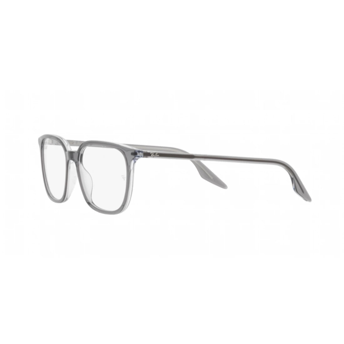 OCCHIALE DA VISTA UNISEX RAY-BAN RX 5406 - 8111 GRIGIO SU TRASPARENTE CALIBRO 54