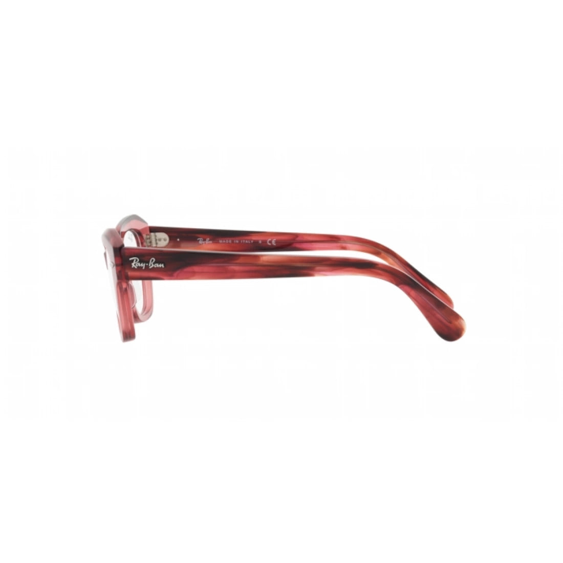 OCCHIALE DA VISTA UNISEX RAY-BAN RX 5486 STATE STREET 8177 ROSA TRASPARENTE CALIBRO 46
