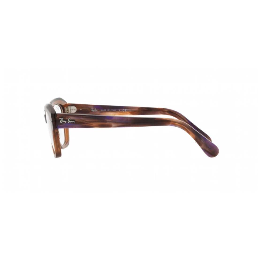 OCCHIALE DA VISTA UNISEX RAY-BAN RX 5486 STATE STREET 8179 MARRONE TRASPARENTE CALIBRO 48