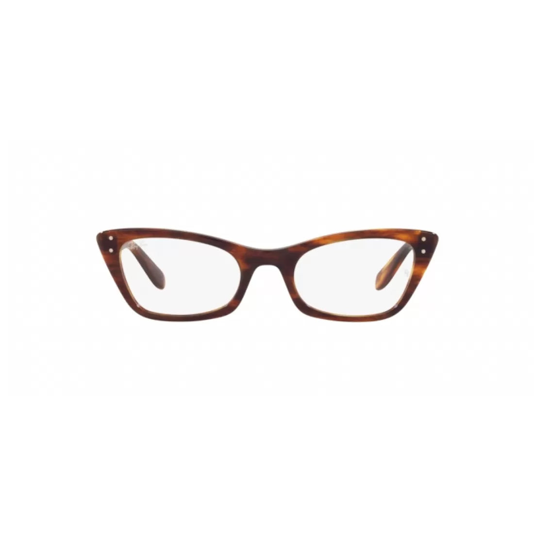 OCCHIALE DA VISTA DONNA RAY-BAN RX 5499 LADY BURBANK 2144 AVANA A RIGHE CALIBRO 49