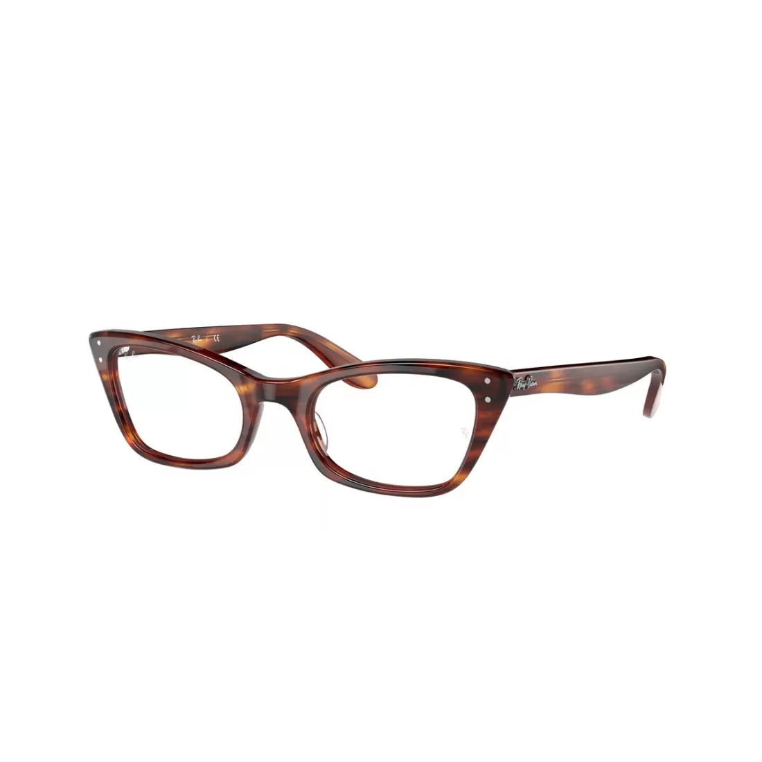 OCCHIALE DA VISTA DONNA RAY-BAN RX 5499 LADY BURBANK 2144 AVANA A RIGHE CALIBRO 49