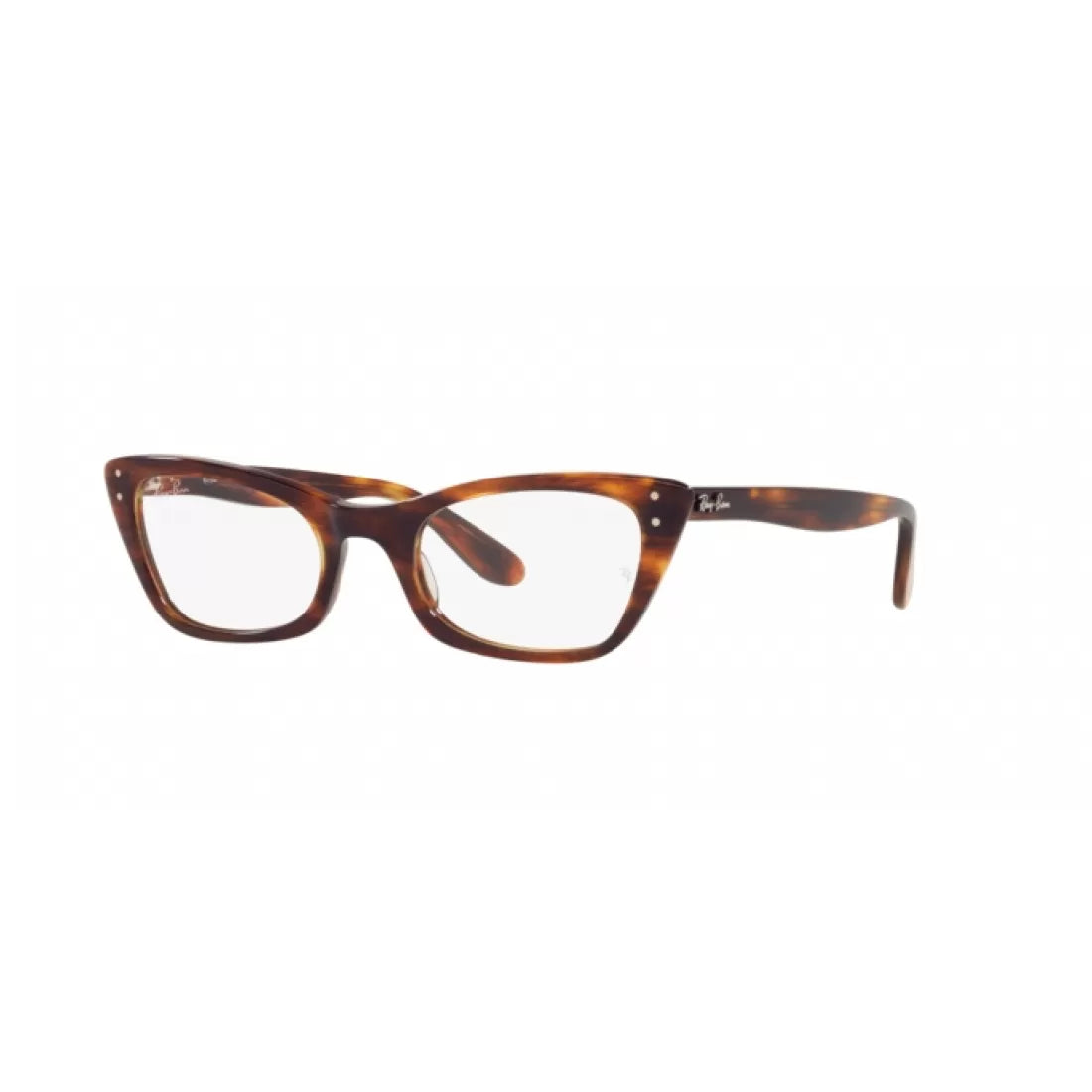 OCCHIALE DA VISTA DONNA RAY-BAN RX 5499 LADY BURBANK 2144 AVANA A RIGHE CALIBRO 49