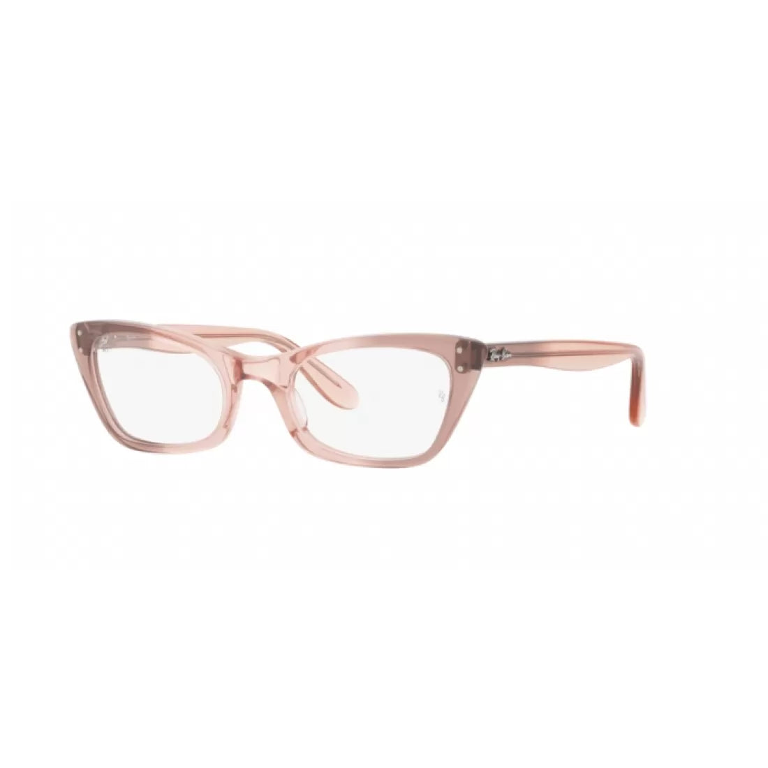 OCCHIALE DA VISTA DONNA RAY-BAN RX 5499 LADY BURBANK 8148 ROSA TRASPARENTE CALIBRO 47