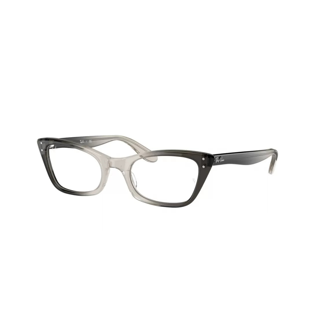 OCCHIALE DA VISTA DONNA RAY-BAN RX 5499 LADY BURBANK 8149 GRIGIO TRASPARENTE CALIBRO 49