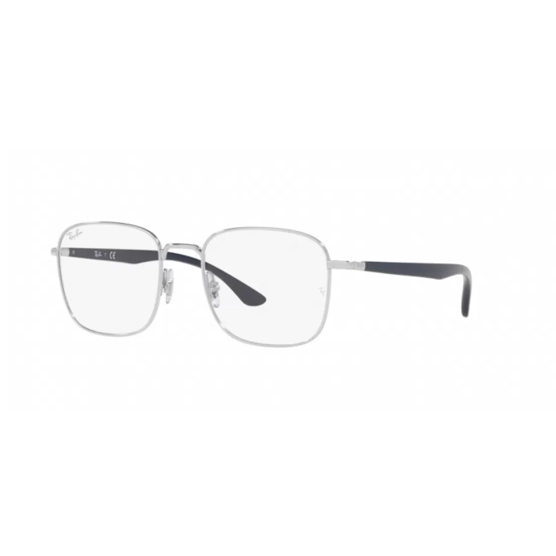OCCHIALE DA VISTA UNISEX RAY-BAN RX 6469 - 2501 D'ARGENTO CALIBRO 50