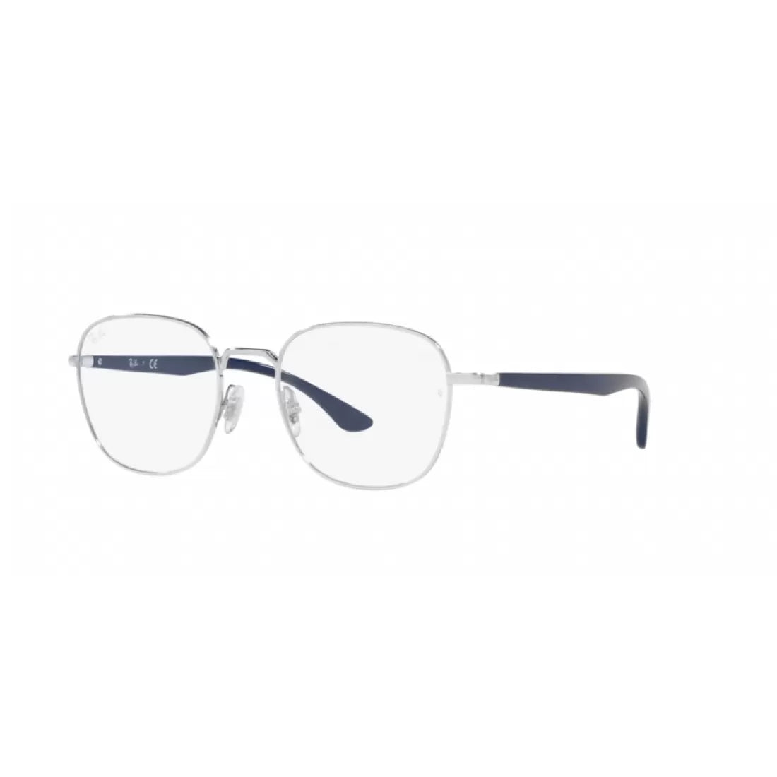 OCCHIALE DA VISTA UNISEX RAY-BAN RX 6477 - 2501 D'ARGENTO CALIBRO 51