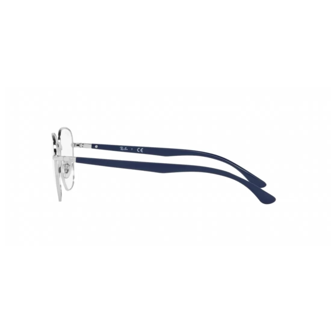 OCCHIALE DA VISTA UNISEX RAY-BAN RX 6477 - 2501 D'ARGENTO CALIBRO 51