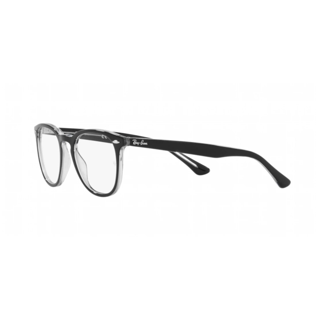 OCCHIALE DA VISTA UNISEX RAY-BAN RX 7159 - 2034 NERO SU TRASPARENTE CALIBRO 50