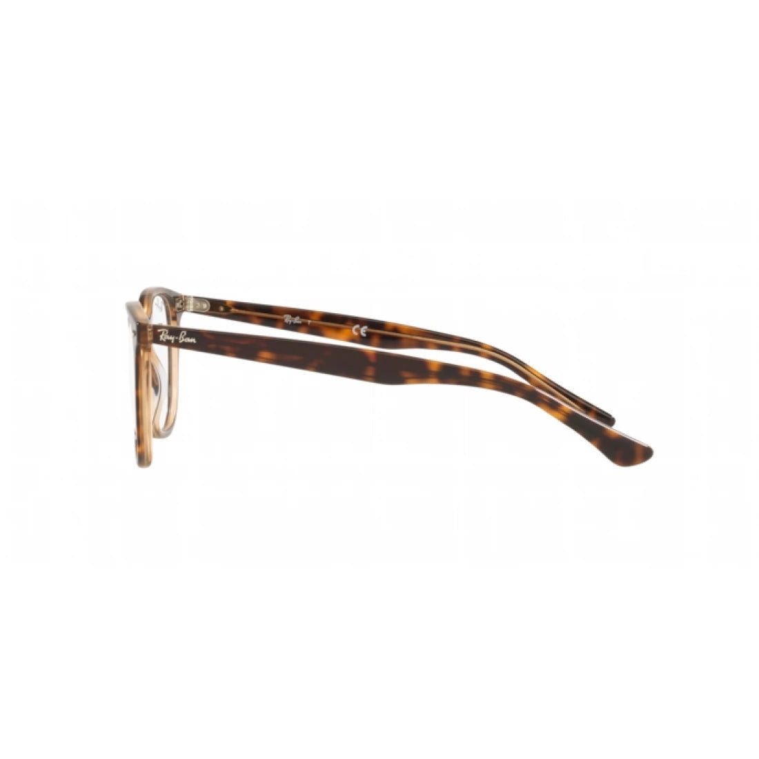 OCCHIALE DA VISTA UNISEX RAY-BAN RX 7159 - 8109 AVANA SU MARRONE TRASPARENTE CALIBRO 52