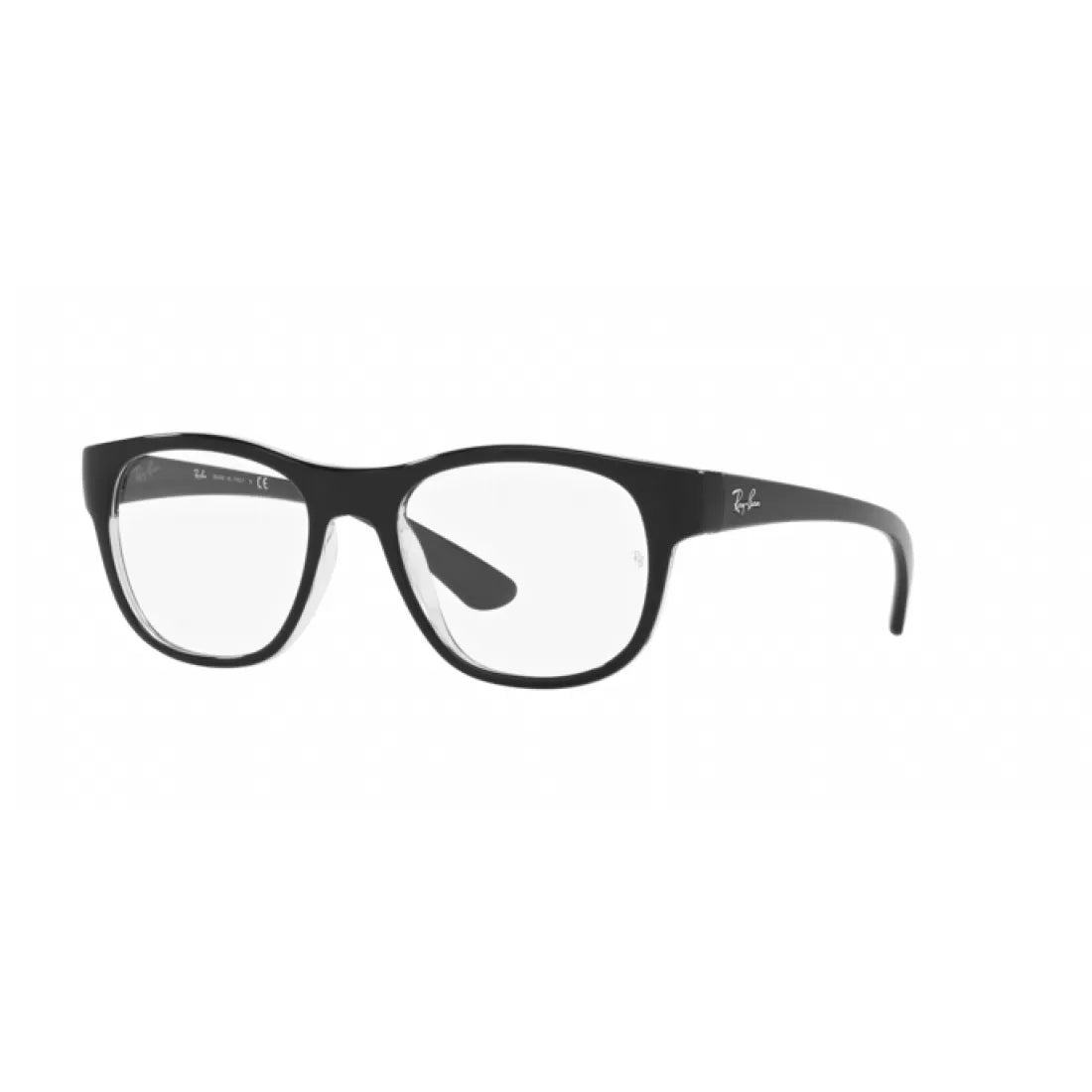 OCCHIALE DA VISTA UNISEX RAY-BAN RX 7191 - 2034 NERO SU TRASPARENTE CALIBRO 51