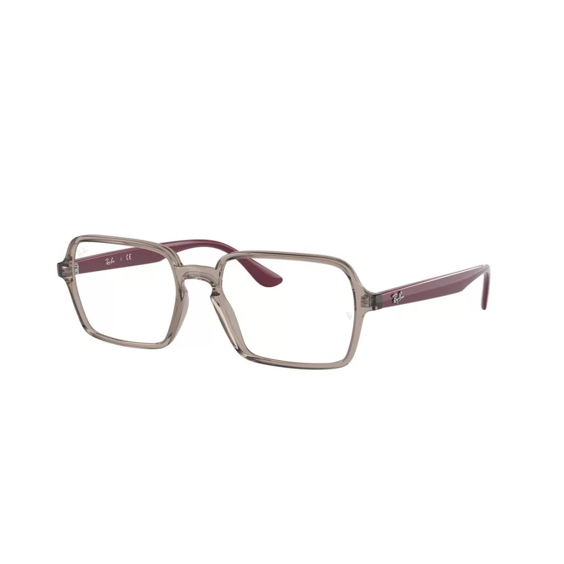 OCCHIALE DA VISTA UNISEX RAY-BAN RX 7198 - 8083 GRIGIO TRASPARENTE CALIBRO 53