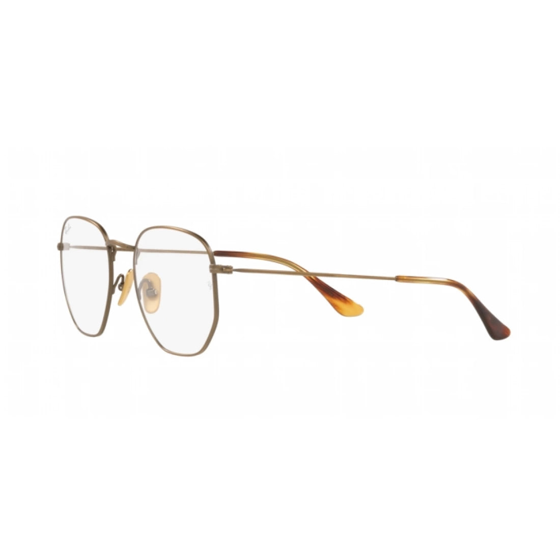 RAY-BAN RX 8148V HEXAGONAL 1222 ORO ANTICO SEMILUCIDO CALIBRO 51