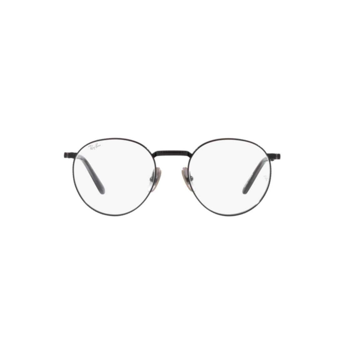 OCCHIALE DA VISTA UNISEX RAY-BAN RX 8237V ROUND TITANIUM 1237 NERO CALIBRO 47