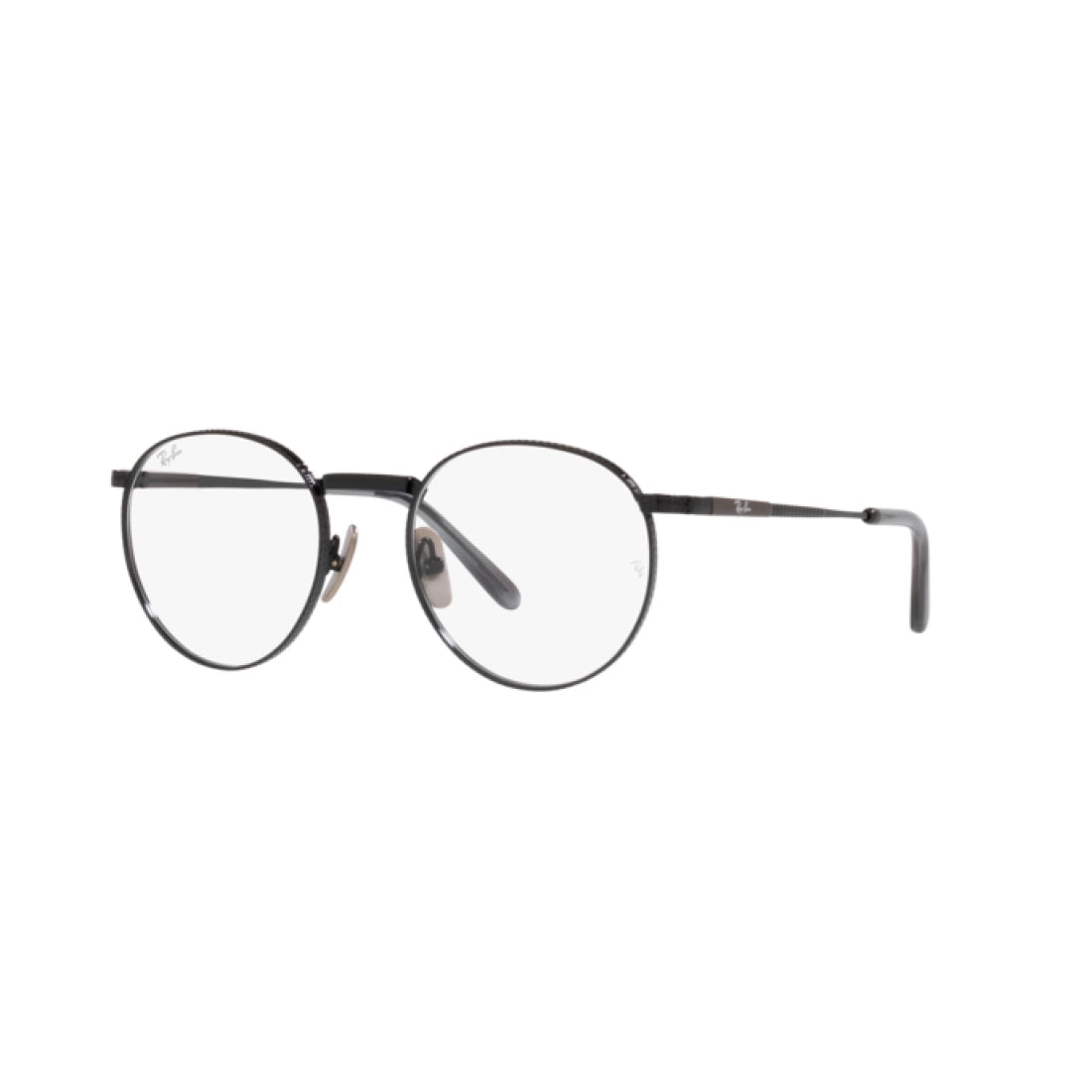 OCCHIALE DA VISTA UNISEX RAY-BAN RX 8237V ROUND TITANIUM 1237 NERO CALIBRO 47
