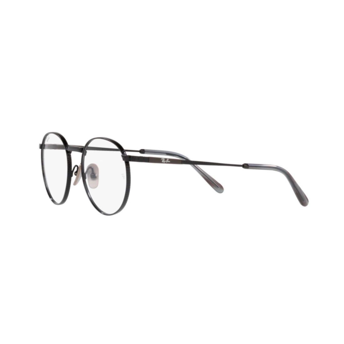 OCCHIALE DA VISTA UNISEX RAY-BAN RX 8237V ROUND TITANIUM 1237 NERO CALIBRO 47