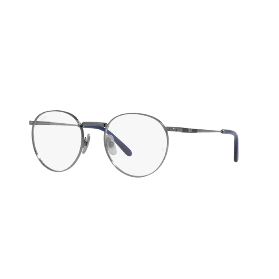 OCCHIALE DA VISTA UNISEX RAY-BAN RX 8237V ROUND TITANIUM 1238 CANNA DI FUCILE CALIBRO 47