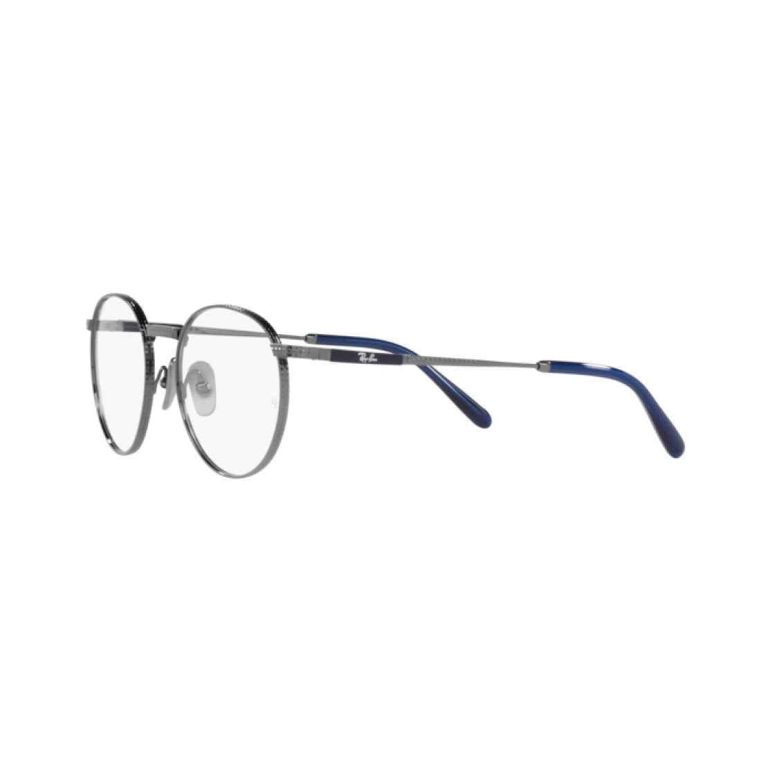 OCCHIALE DA VISTA UNISEX RAY-BAN RX 8237V ROUND TITANIUM 1238 CANNA DI FUCILE CALIBRO 47