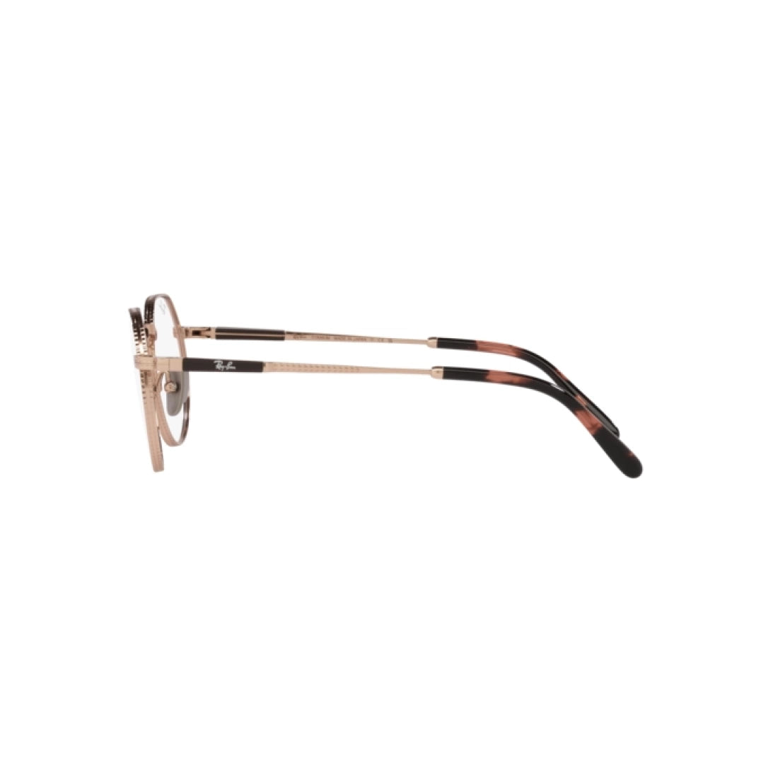 OCCHIALE DA VISTA UNISEX RAY-BAN RX 8265V JACK TITANIUM 1236 ORO ROSA CALIBRO 53