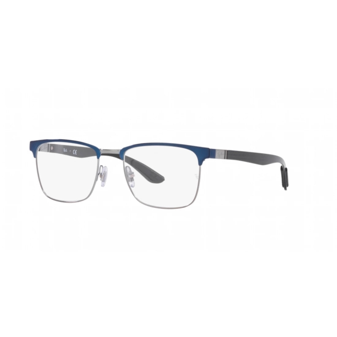 OCCHIALE DA VISTA UNISEX RAY-BAN RX 8421 - 3124 BLU SU CANNA DI FUCILE CALIBRO 54