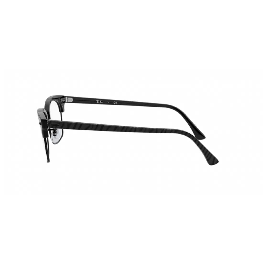 OCCHIALE DA VISTA UNISEX RAY-BAN RX 3916V - 8049 TOP RUGOSO NERO SU NERO CALIBRO 50