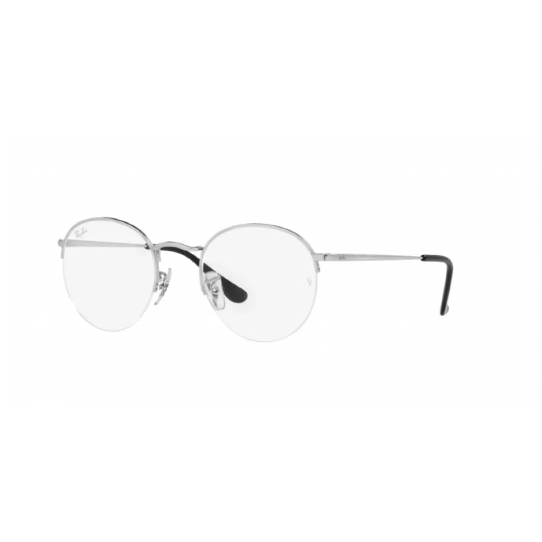 OCCHIALE DA VISTA UNISEX RAY-BAN RX 3947V ROUND GAZE 2538 ARGENTO OPACO CALIBRO 48