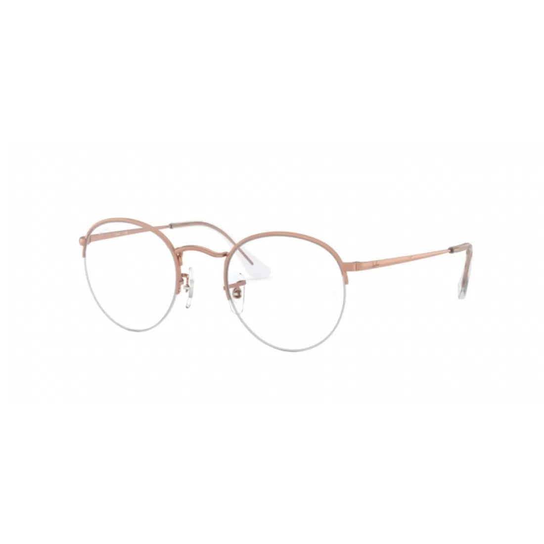 OCCHIALE DA VISTA UNISEX RAY-BAN RX 3947V ROUND GAZE 3094 ORO ROSA LUCIDO CALIBRO 48