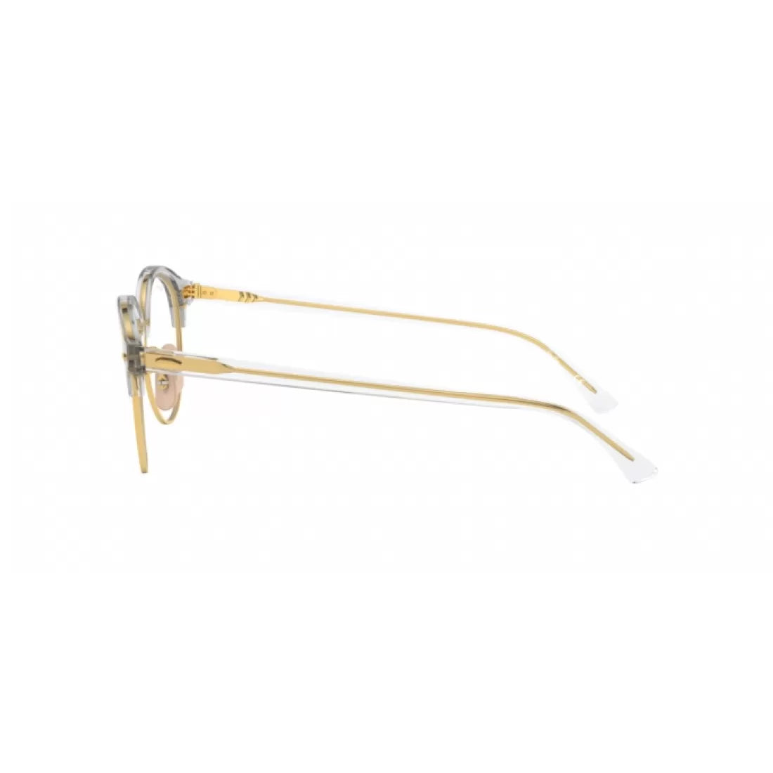 OCCHIALE DA VISTA UNISEX RAY-BAN RX 4246V CLUBROUND 5762 TRASPARENTE CALIBRO 49