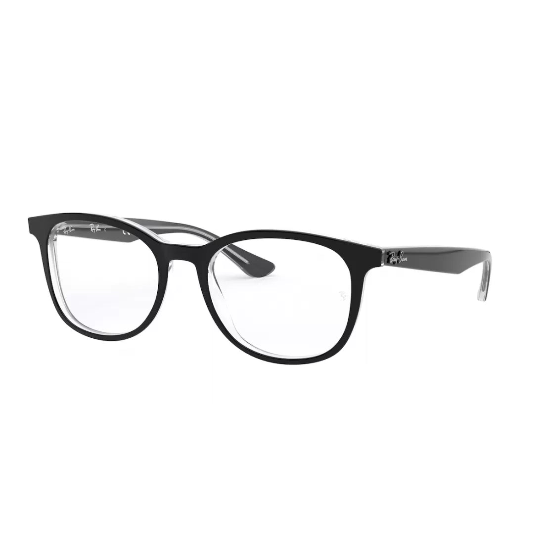 Ray ban top 2024 black on transparent