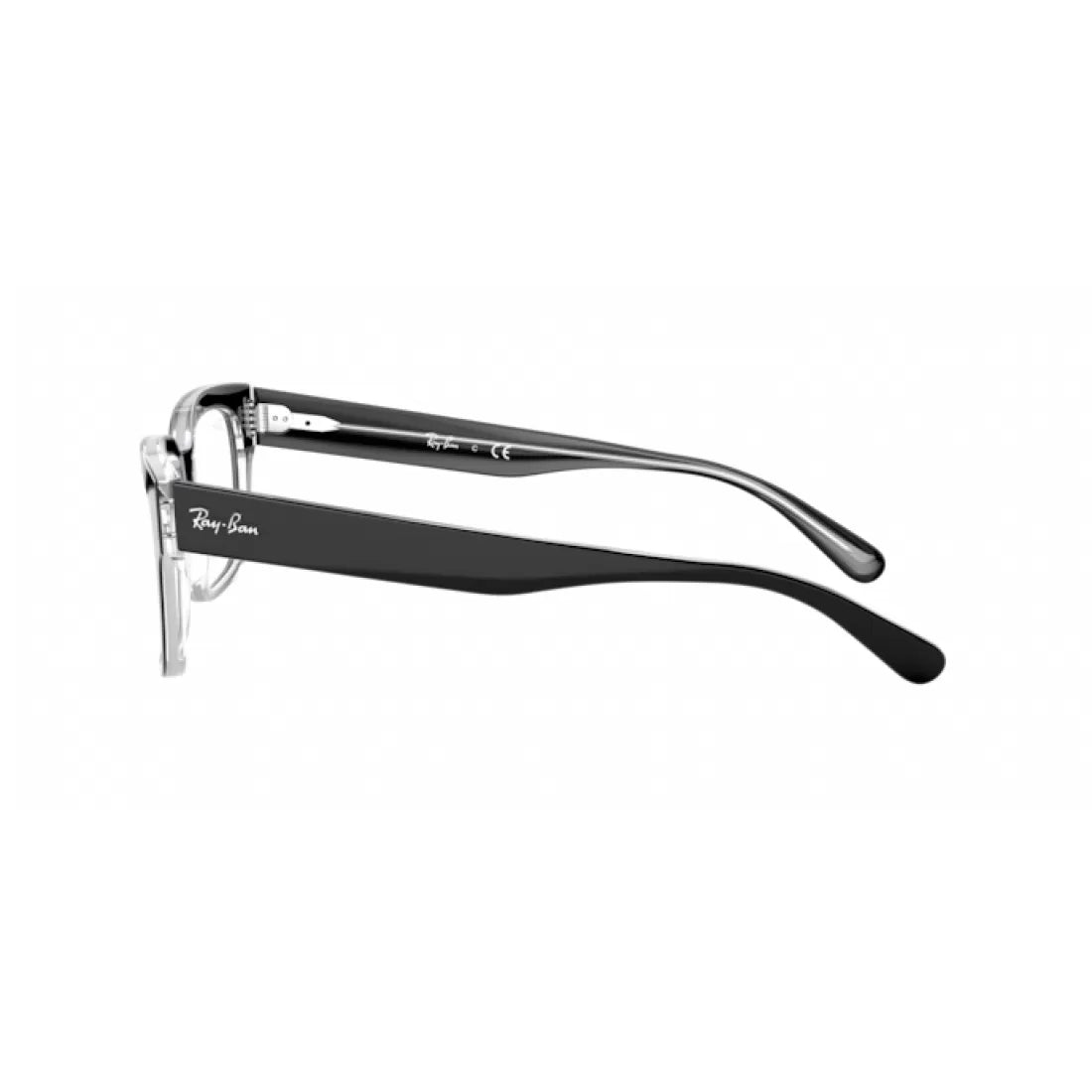 OCCHIALE DA VISTA UOMO RAY-BAN RX 5388 - 2034 TOP NERO SU TRASPARENTE CALIBRO 51