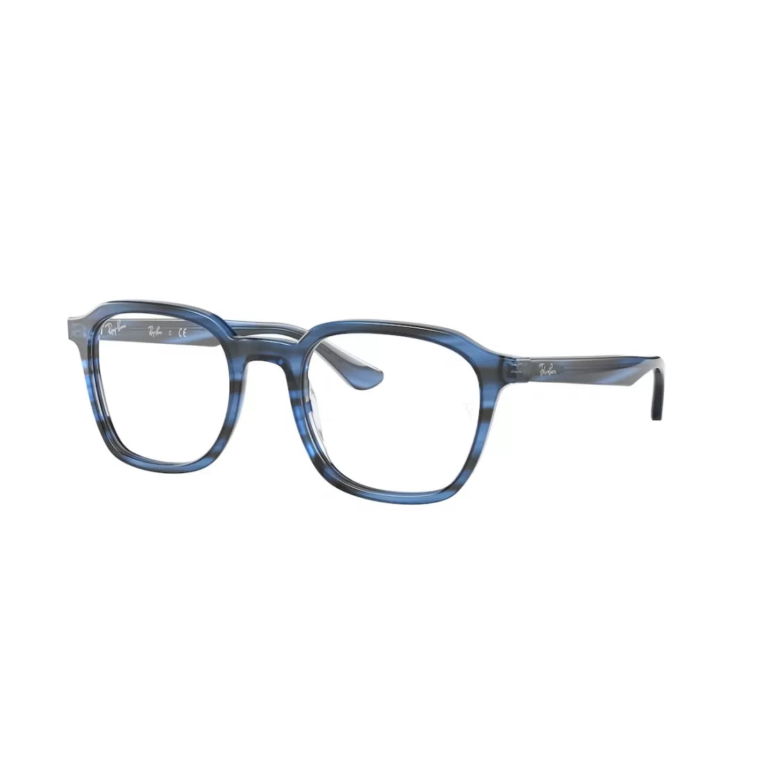 OCCHIALE DA VISTA UNISEX RAY-BAN RX 5390 - 8053 BLU A STRISCE CALIBRO 52