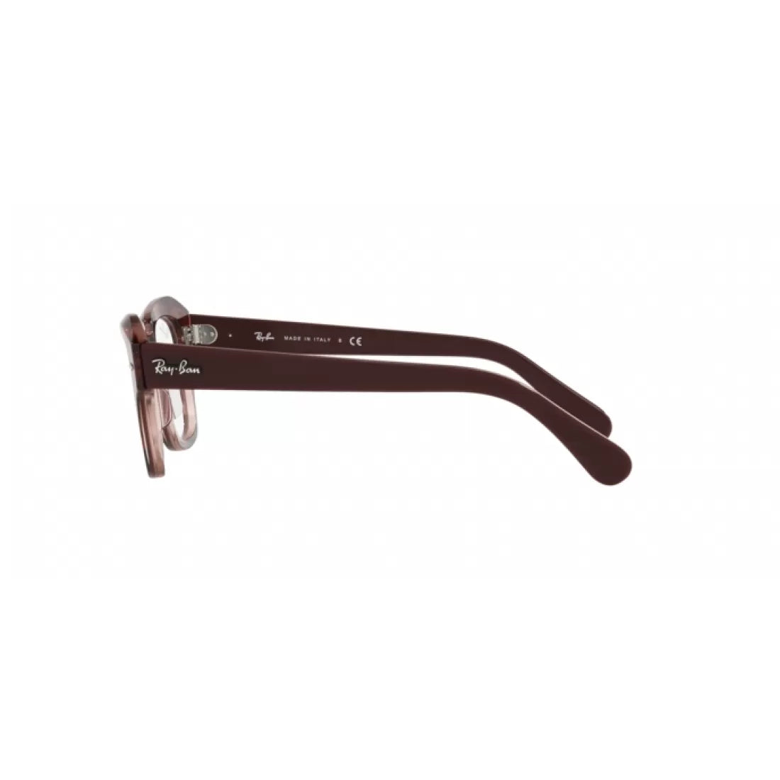 OCCHIALE DA VISTA UNISEX RAY-BAN RX 5486 STATE STREET 8097 HAVANA SU VIOLA TRASPARENTE CALIBRO 48