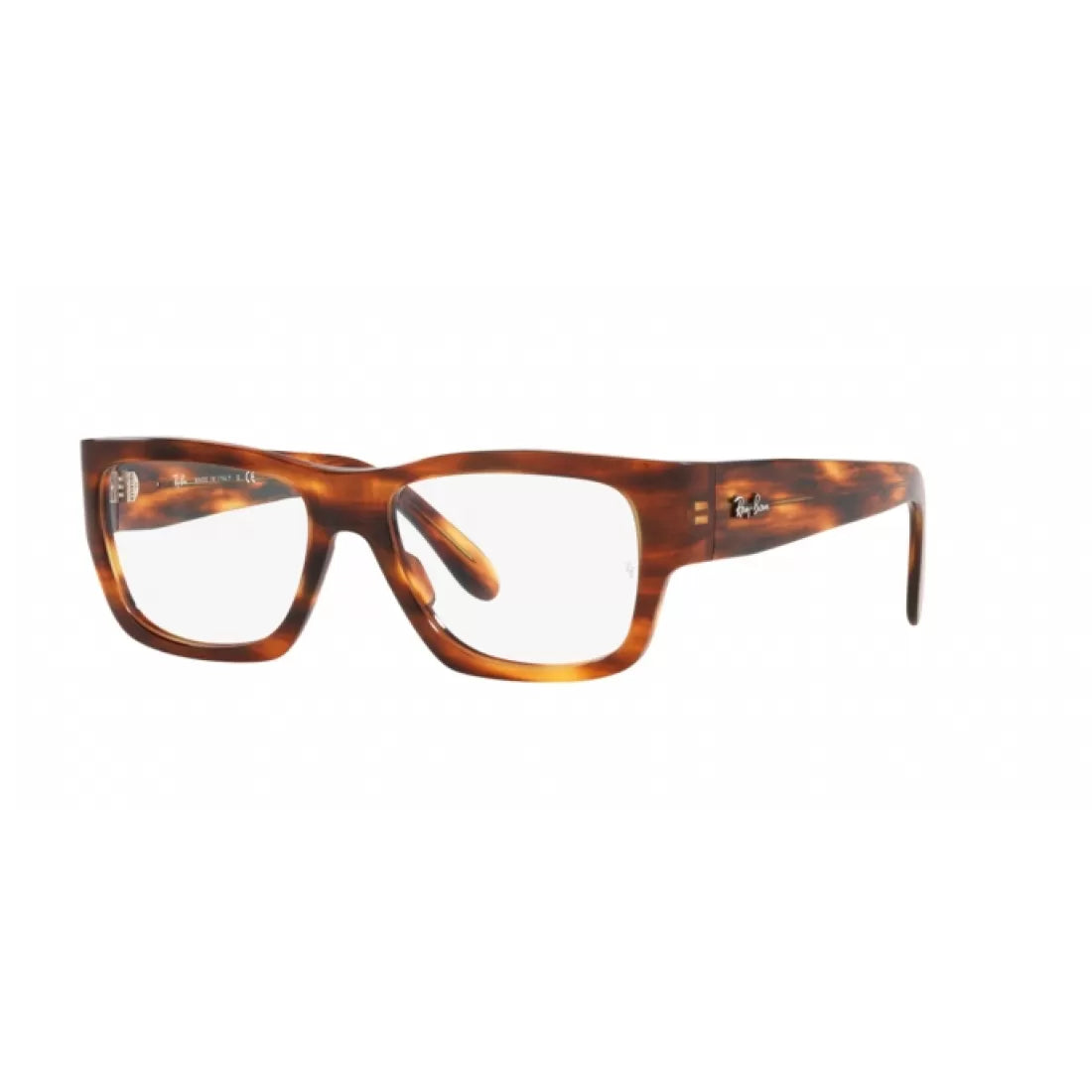 OCCHIALE DA VISTA UNISEX RAY-BAN RX 5487 NOMAD WAYFARER 2144 HAVANA A STRISCE CALIBRO 54