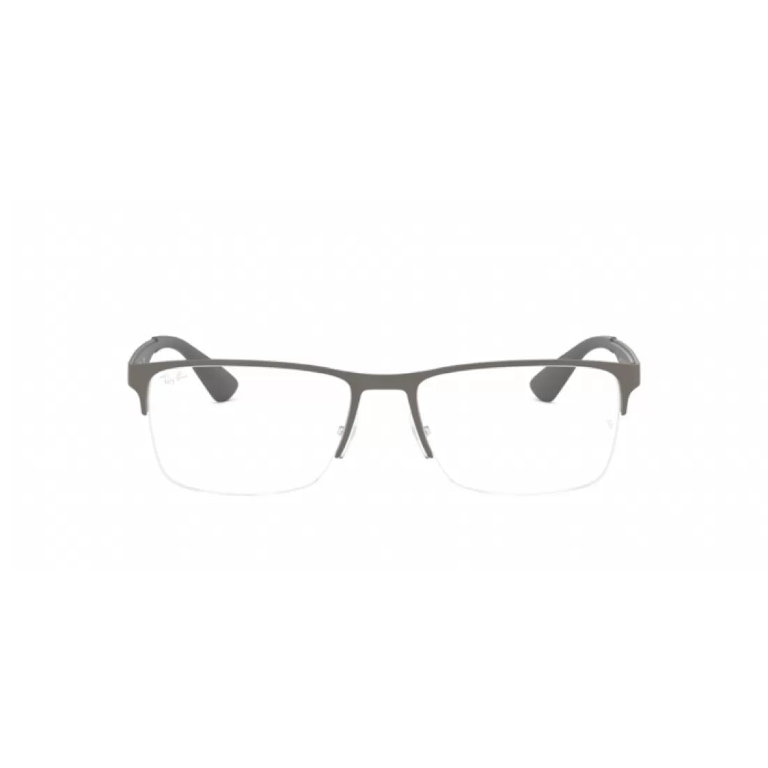 OCCHIALE DA VISTA UOMO RAY-BAN RX 6335 - 2855 CANNA DI FUCILE OPACA CALIBRO 54